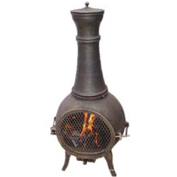 Gusseisen Guss Aluminium Chiminea (FSL019) Feuerstelle